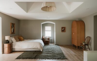 Beige-grijs in de slaapkamer is tijdloos en rustgevend