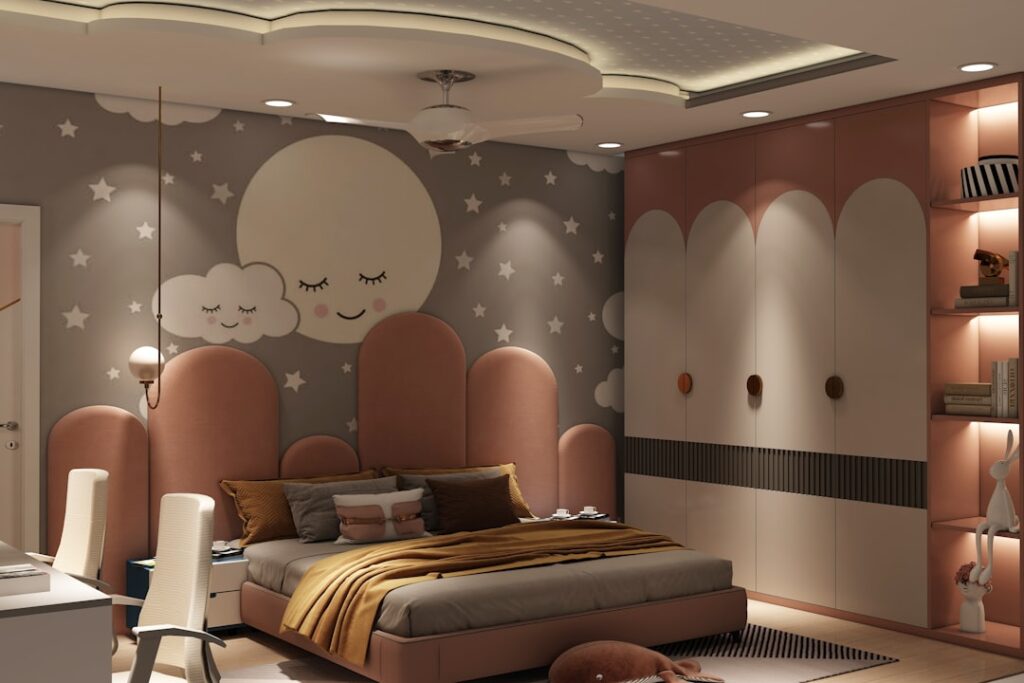 Beautiful kids room design by the best interior designer in Patna The Artwill