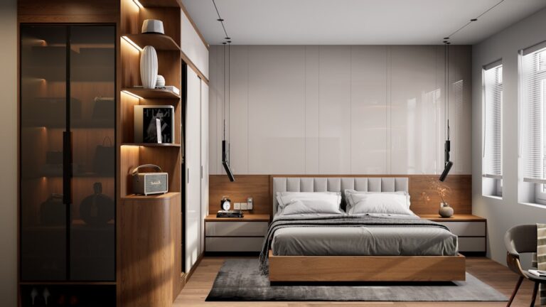 Modern Bedroom Interior | 3D Render Visualization