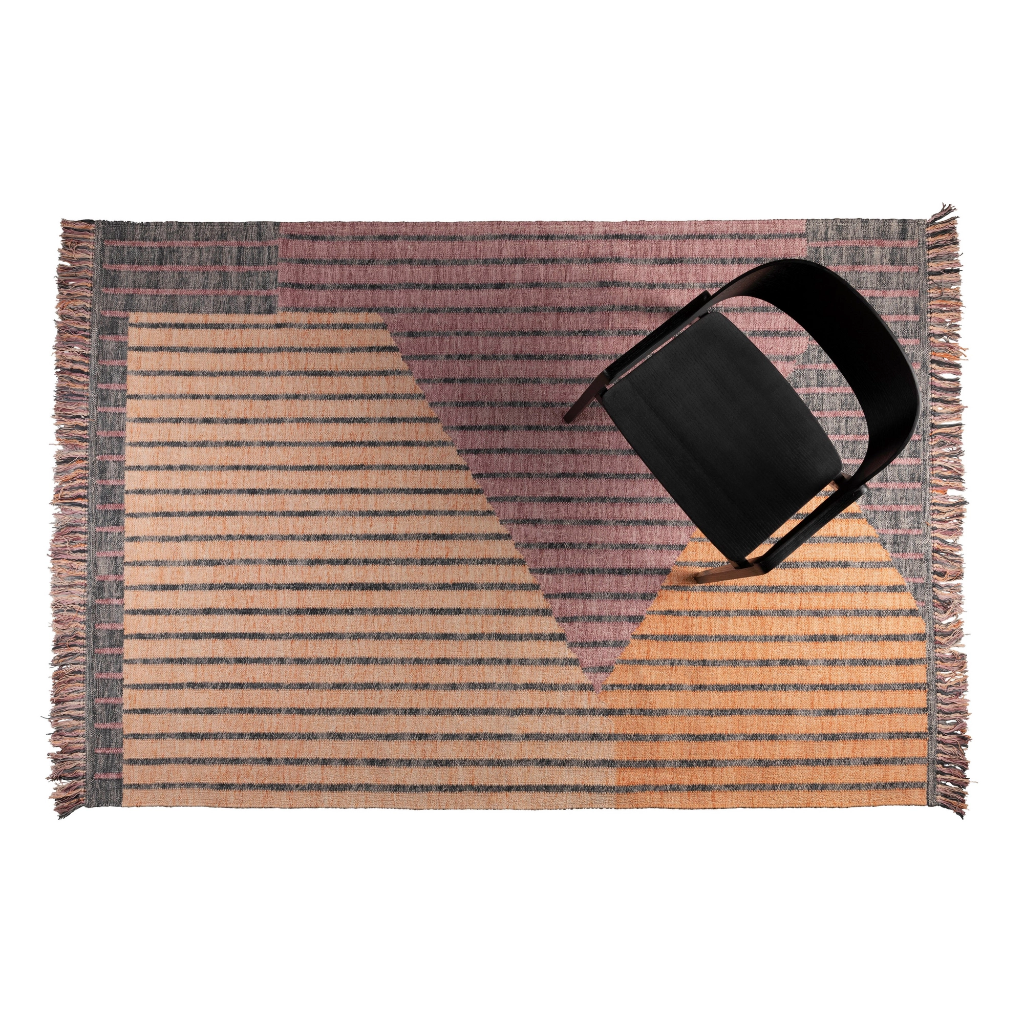Dutchbone Hampton Vloerkleed 160 x 230 cm - Lilac 21083 van fonQ