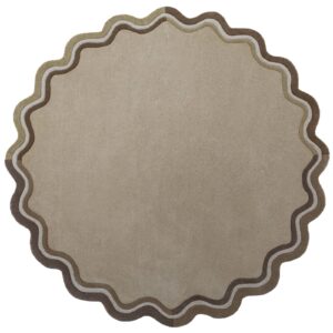 Flair Rugs vloerkleed wol (Ø180 cm) van wehkamp