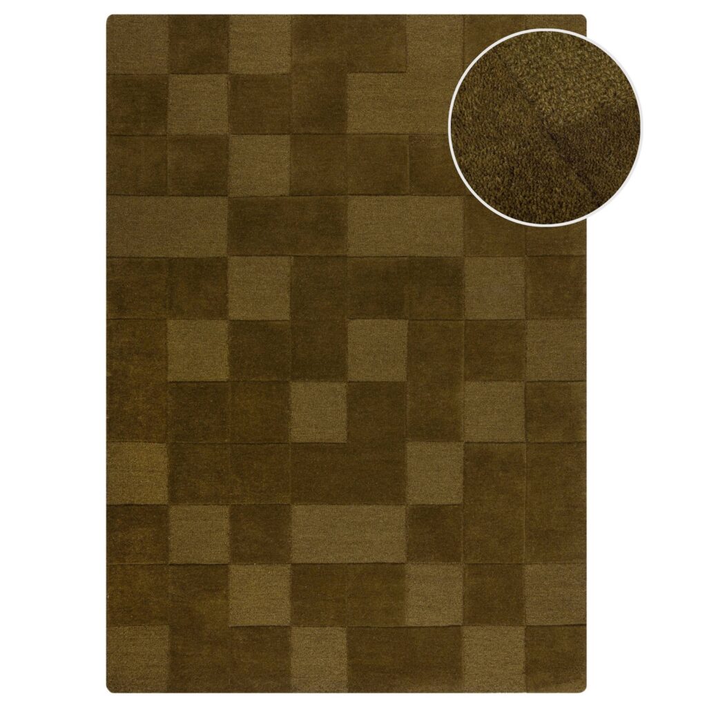 Flair Rugs vloerkleed wol Checkerboard Modern (290x200 cm) van wehkamp