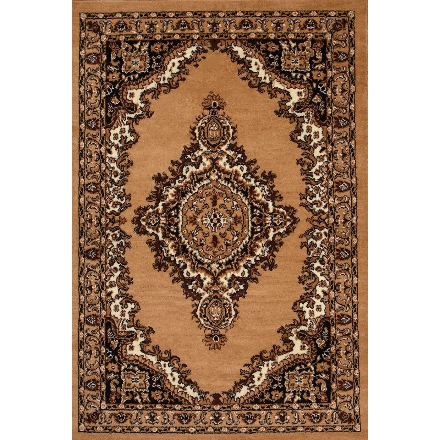 Flycarpets Klassiek Vloerkleed - Skazar Beige 240 X 340 Cm van Praxis