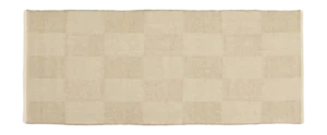 HAY Check Vloerkleed 80 x 200 cm - Sand van fonQ