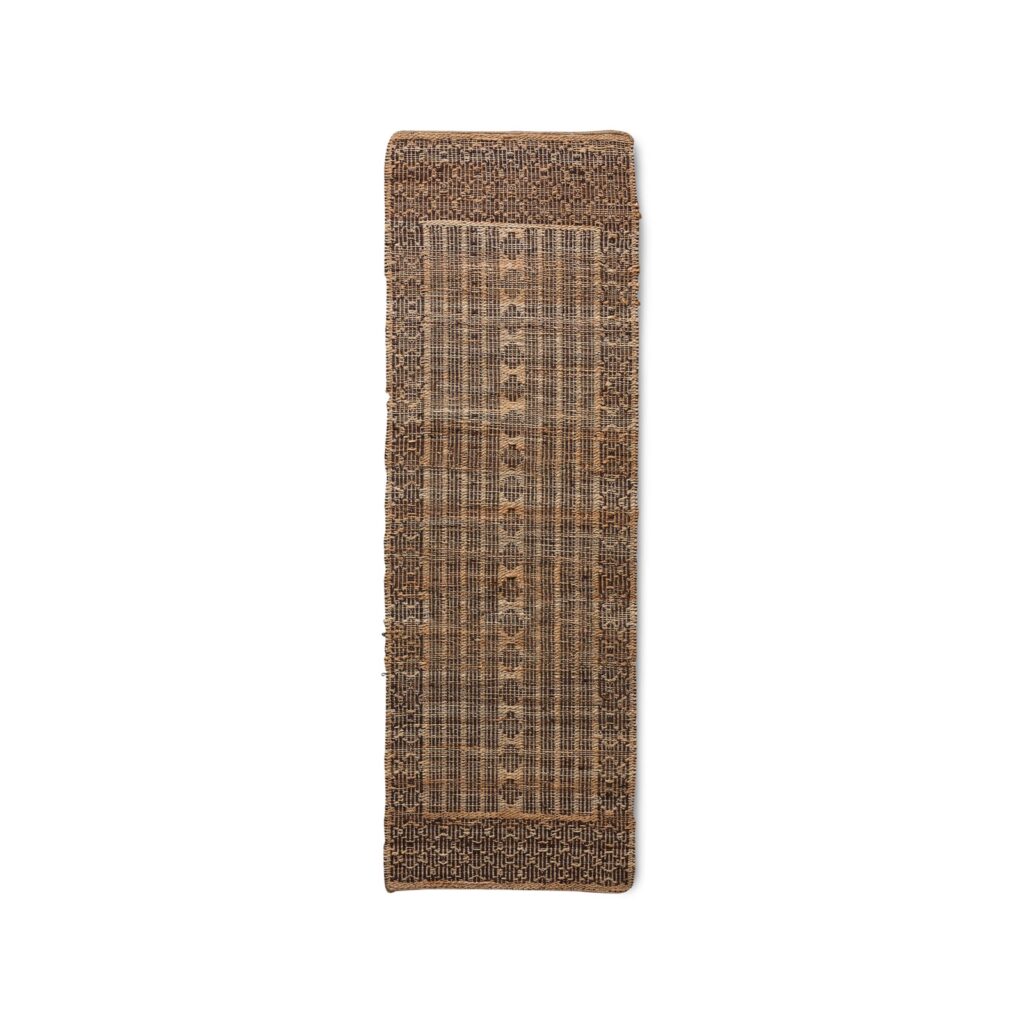 HKLIVING gang loper jute bruin (200x70 cm) van wehkamp