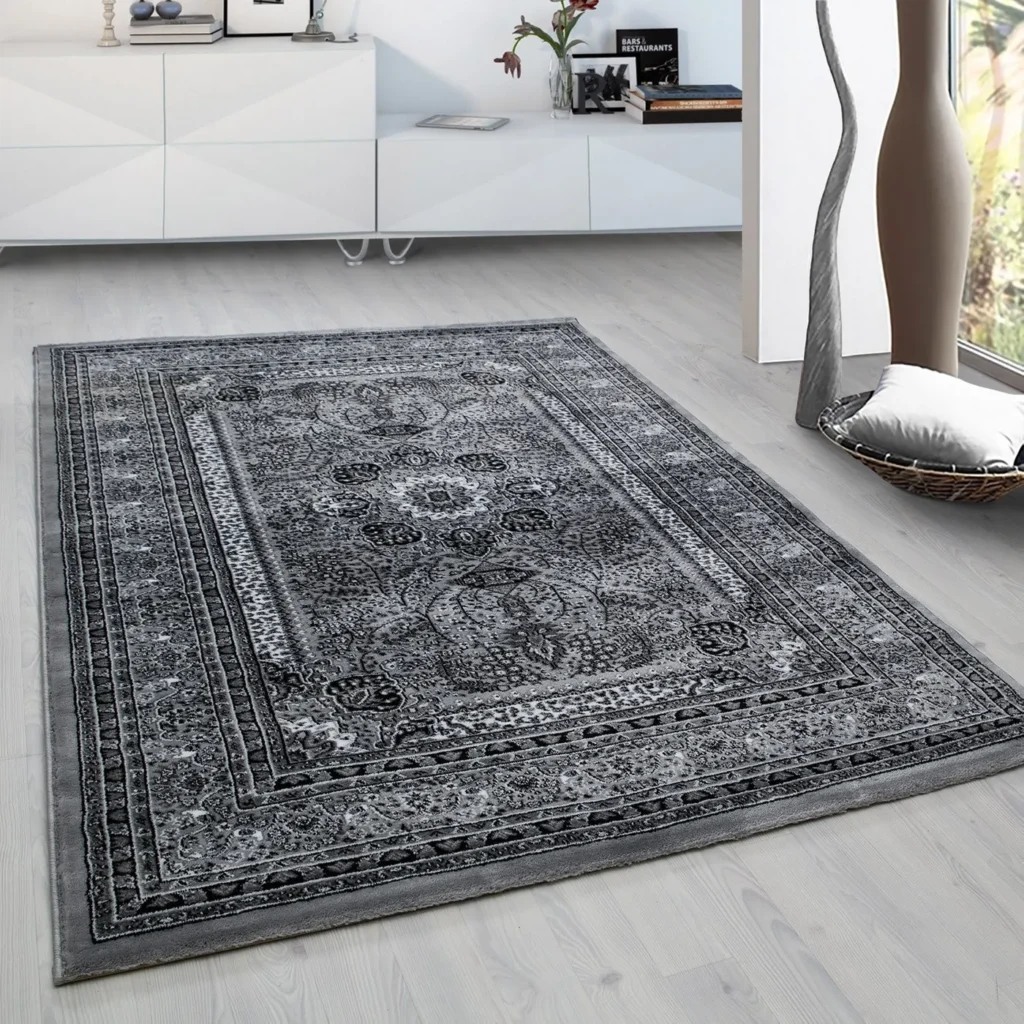 Marrakesh Oosters Vloerkleed Nahal Grijs - 200x290 Cm van Praxis