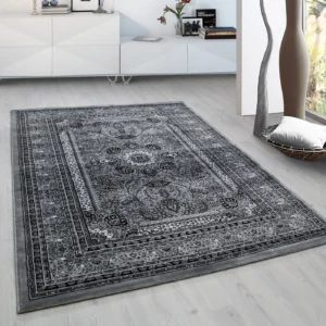 Marrakesh Oosters Vloerkleed Nahal Grijs - 200x290 Cm van Praxis