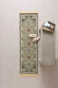NOUS Living loper Granby groen (210x67 cm) van wehkamp