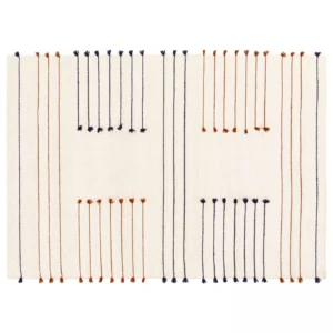 Oviala Parvati Handgeweven Wollen Tapijt Met Franjes 160 X 230 Cm van Praxis
