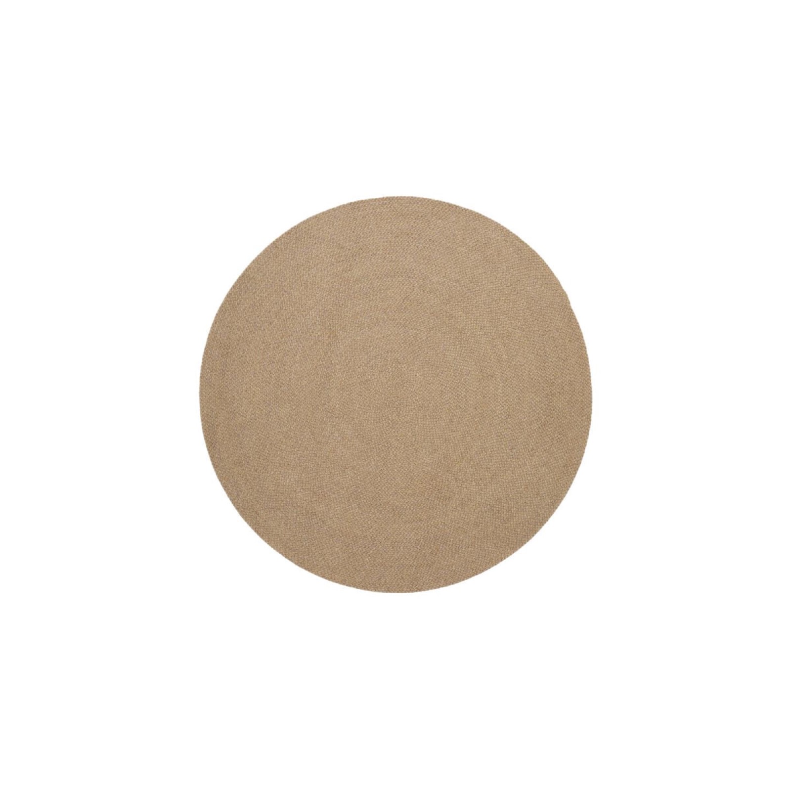 Rond Vloerkleed Despas 150cm, kleur Beige van Sohome