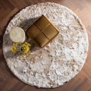 Rond Vloerkleed Praline Ø200cm van Sohome