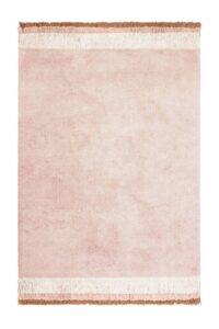 Tapis Petit hoogpolig kindervloerkleed 170x120 cm - roze/offwhite van wehkamp