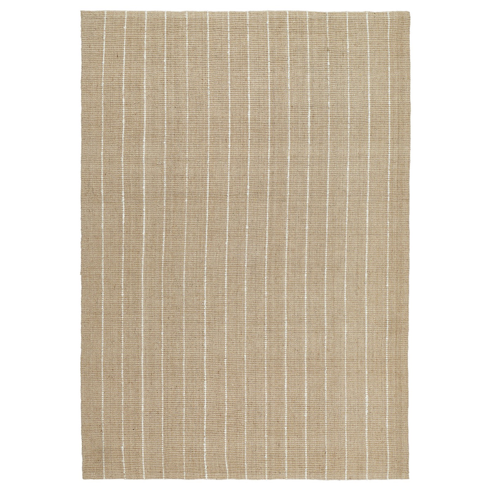 TIOKRONA Vloerkleed, glad geweven - naturel 160x230 cm van IKEA