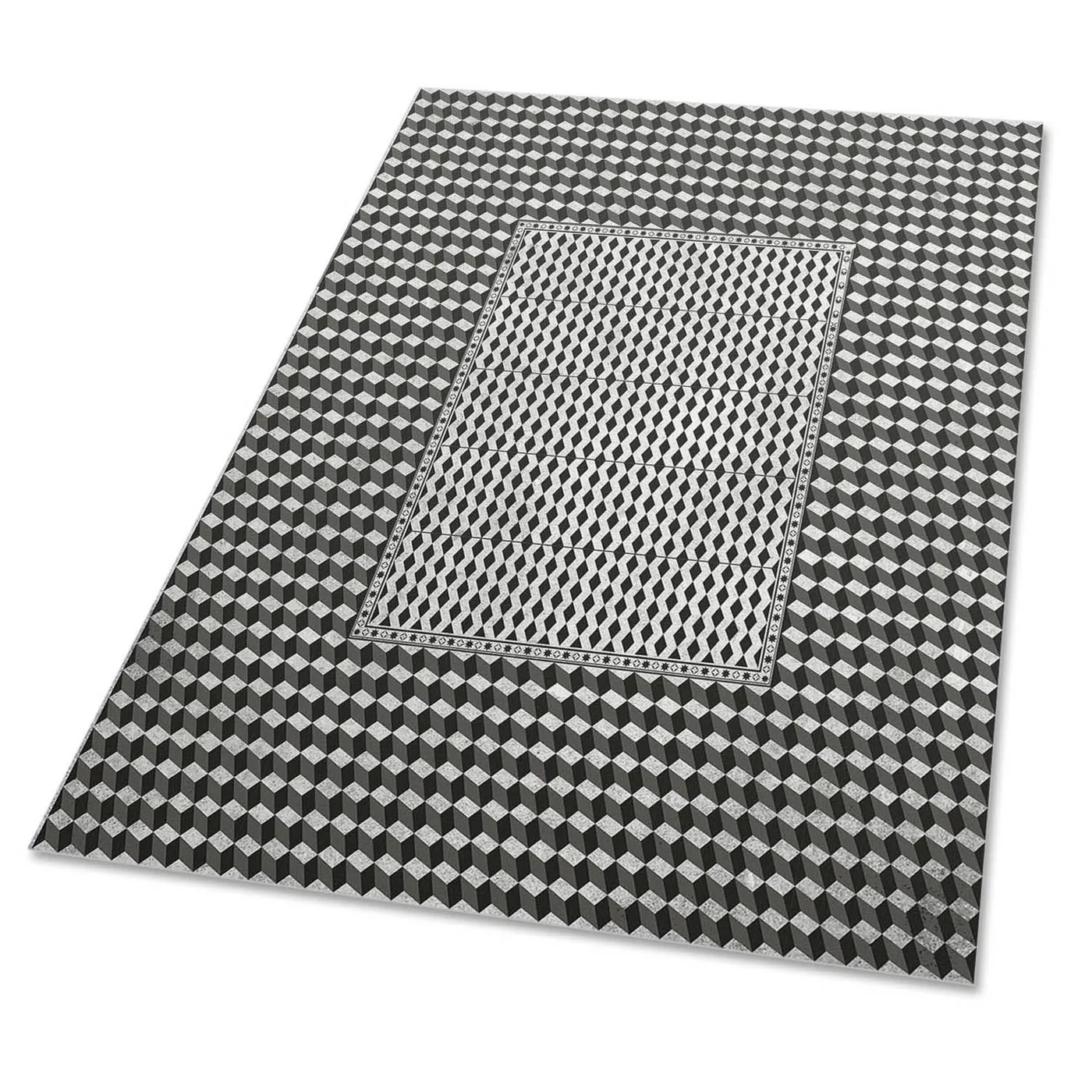 Tulup - Buitenkleed - 3d-patroon - Groente - 80x120 Cm - Tapijt Terras Buiten van Praxis