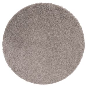 VINDEBÄK Vloerkleed, hoogpolig - lichtbeige 130 cm van IKEA
