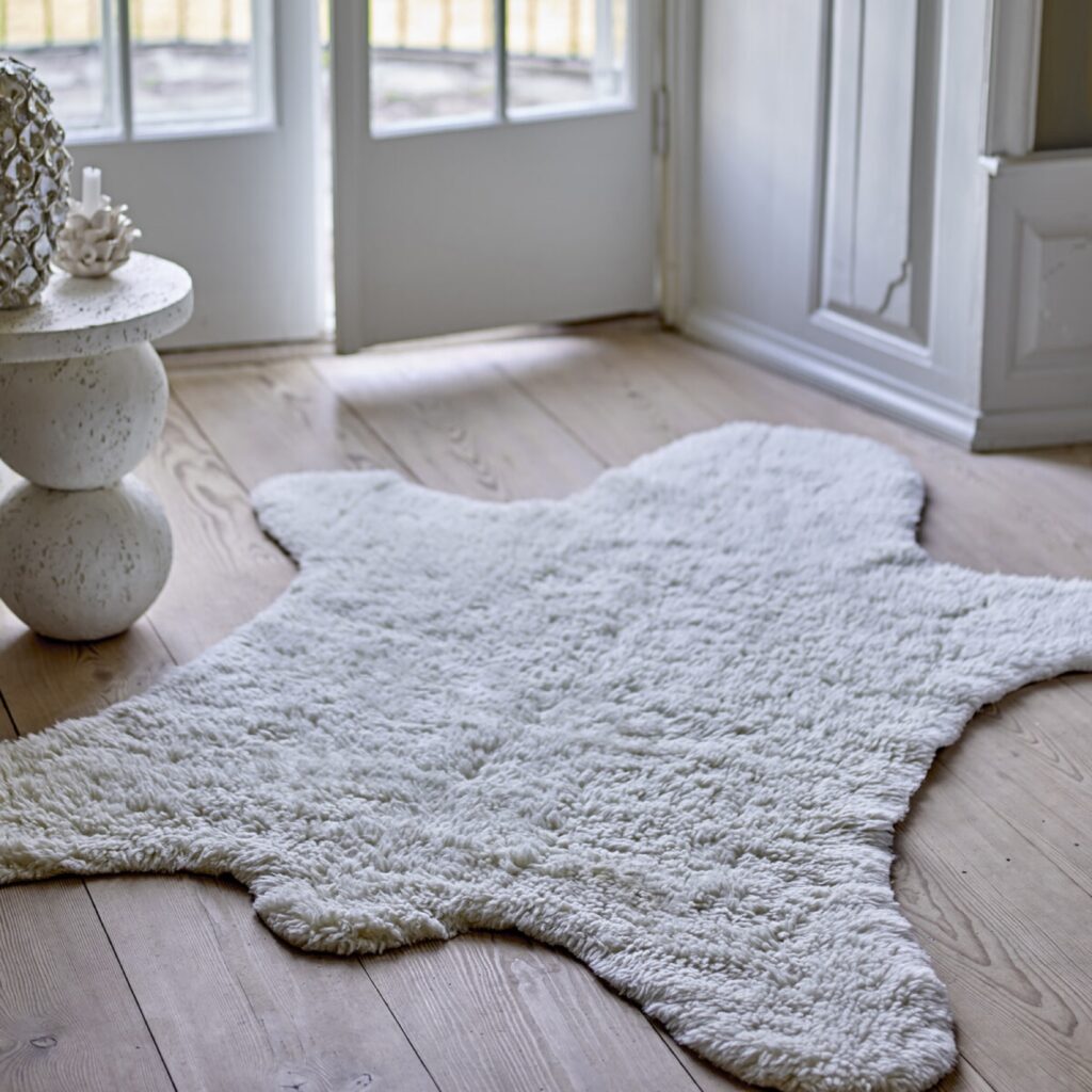 Vloerkleed Bear Wol, 140 x 200cm van Sohome
