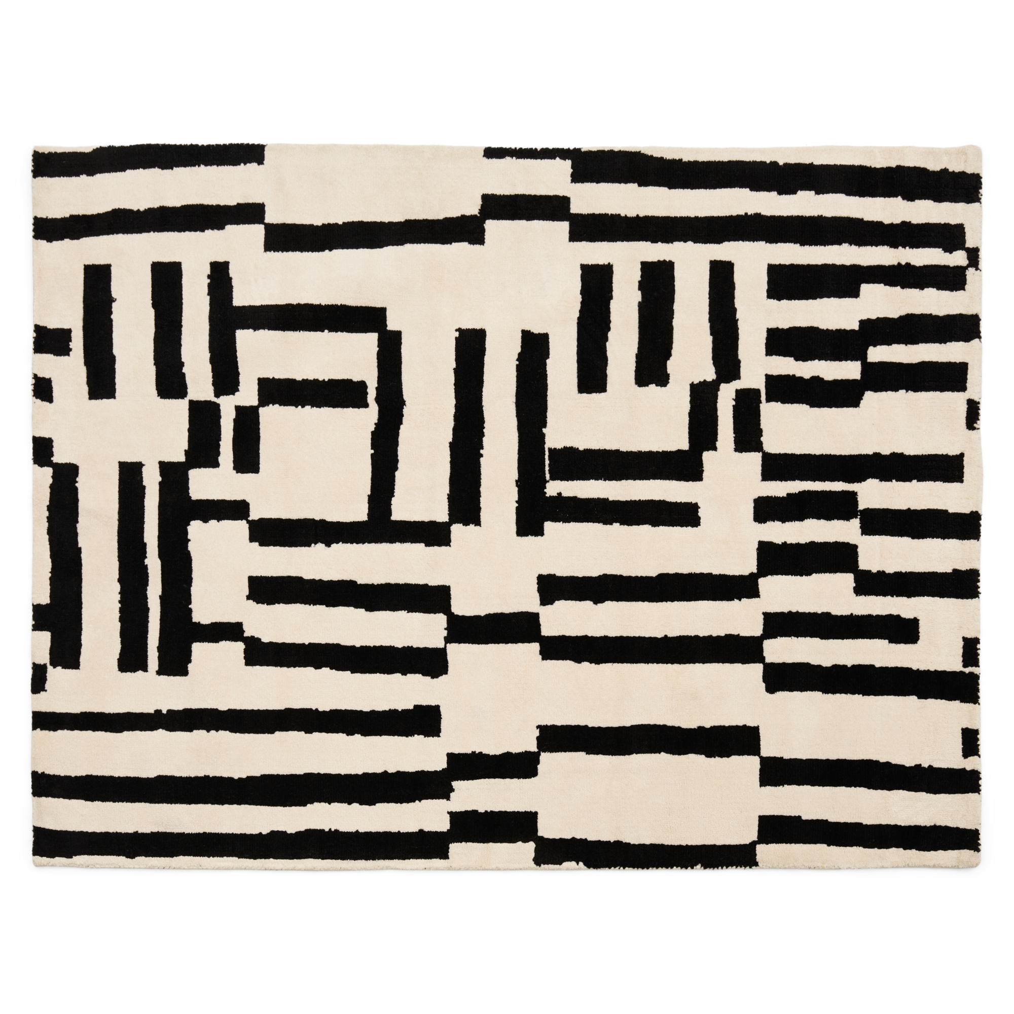Vloerkleed Cato black 170x230 cm van Loods 5