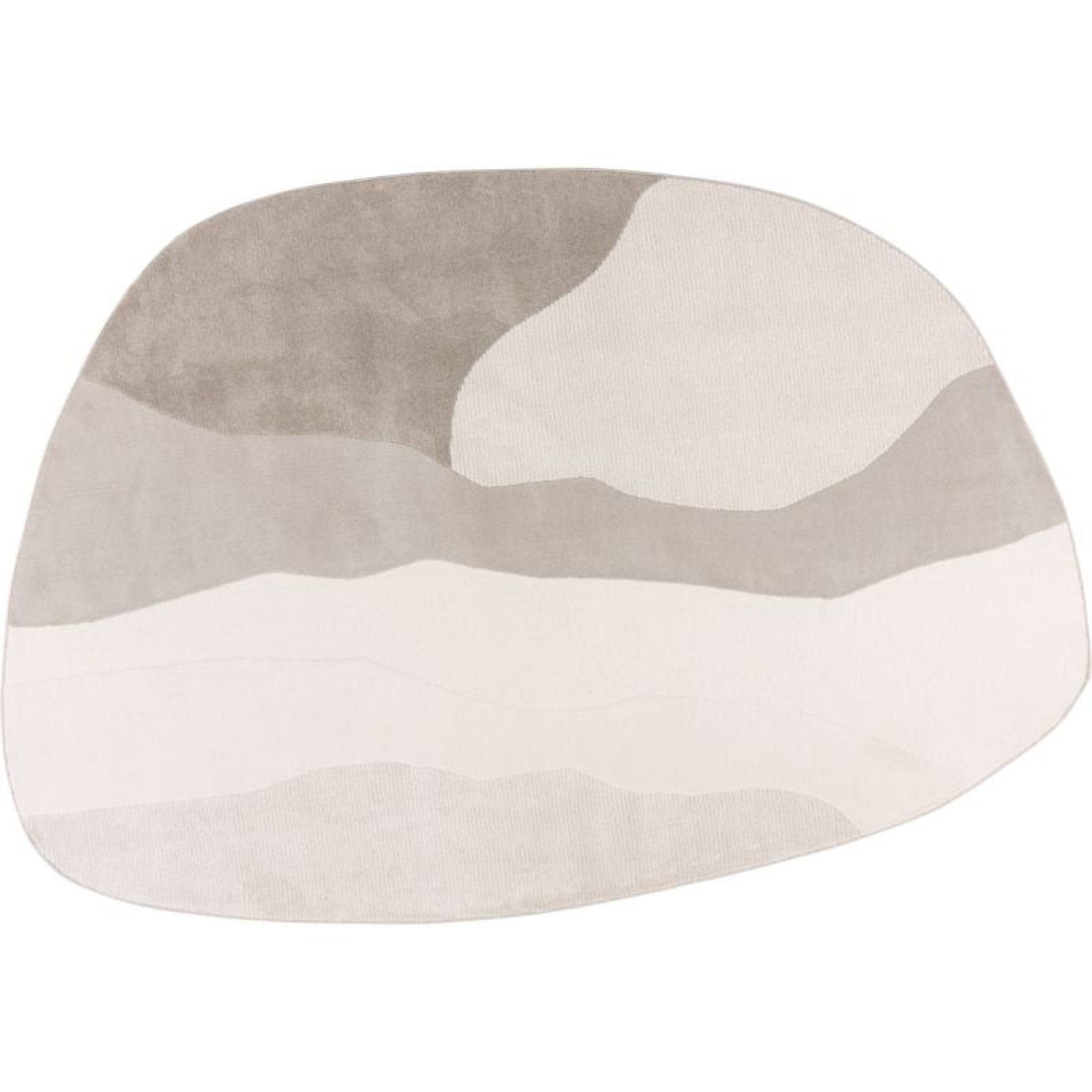 Vloerkleed Flow Zilver 160x230 cm van Trendhopper