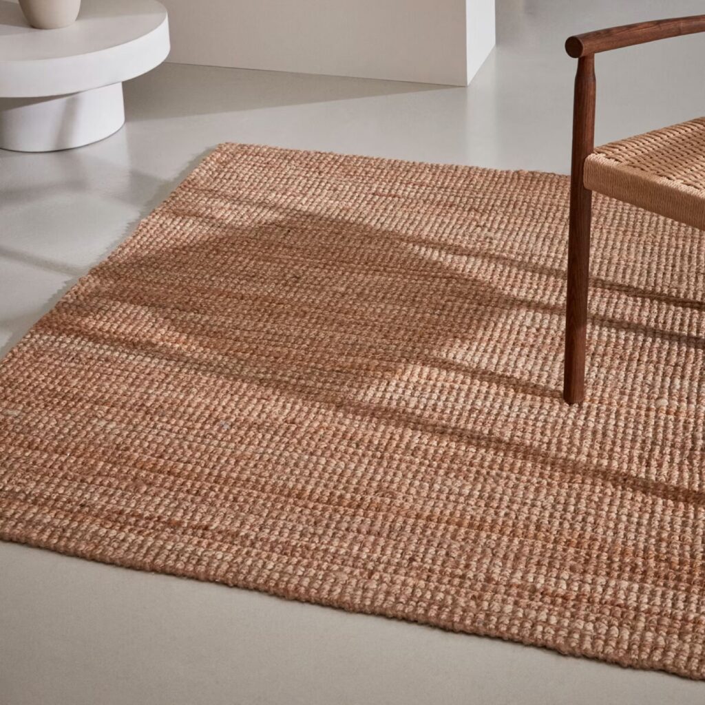 Vloerkleed Madelin Jute, 160 x 230cm, kleur Naturel van Sohome