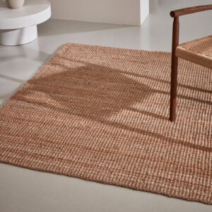 Vloerkleed Madelin Jute, 160 x 230cm, kleur Naturel van Sohome