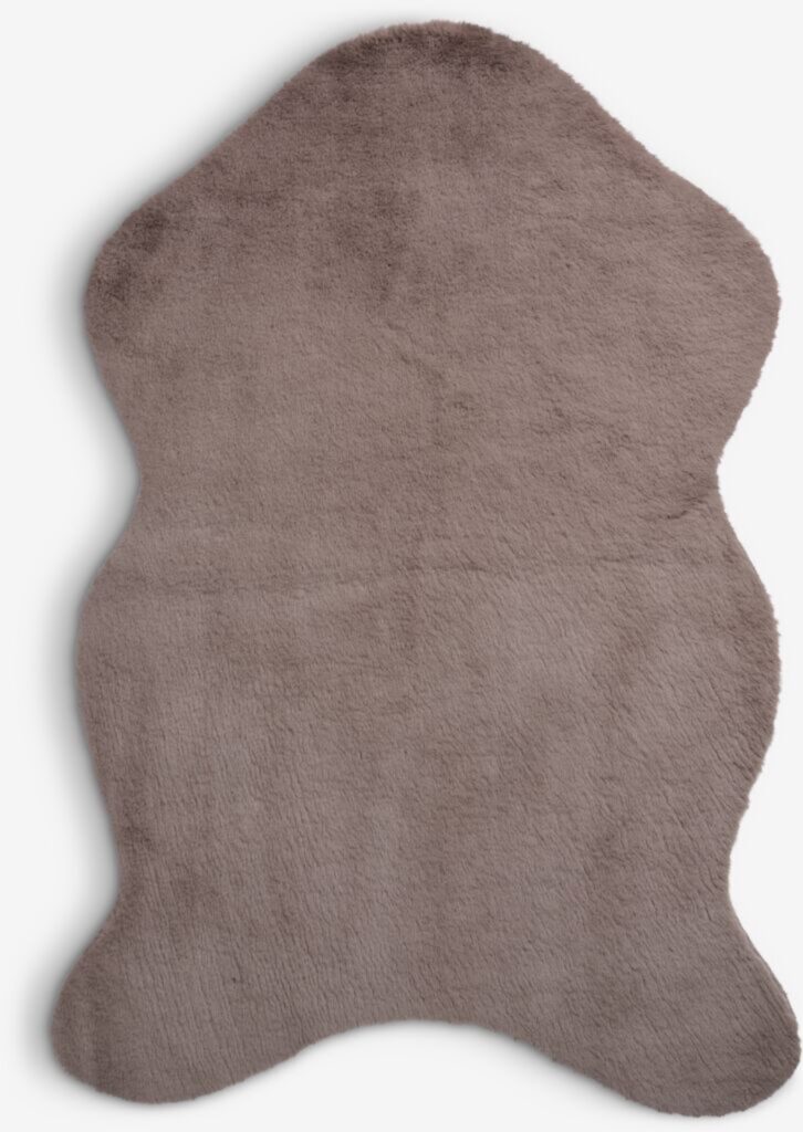 Vloerkleed OXEL 60x90 donkerzand van JYSK