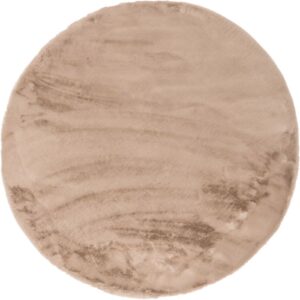 Vloerkleed Perry taupe 160 rond van Trendhopper