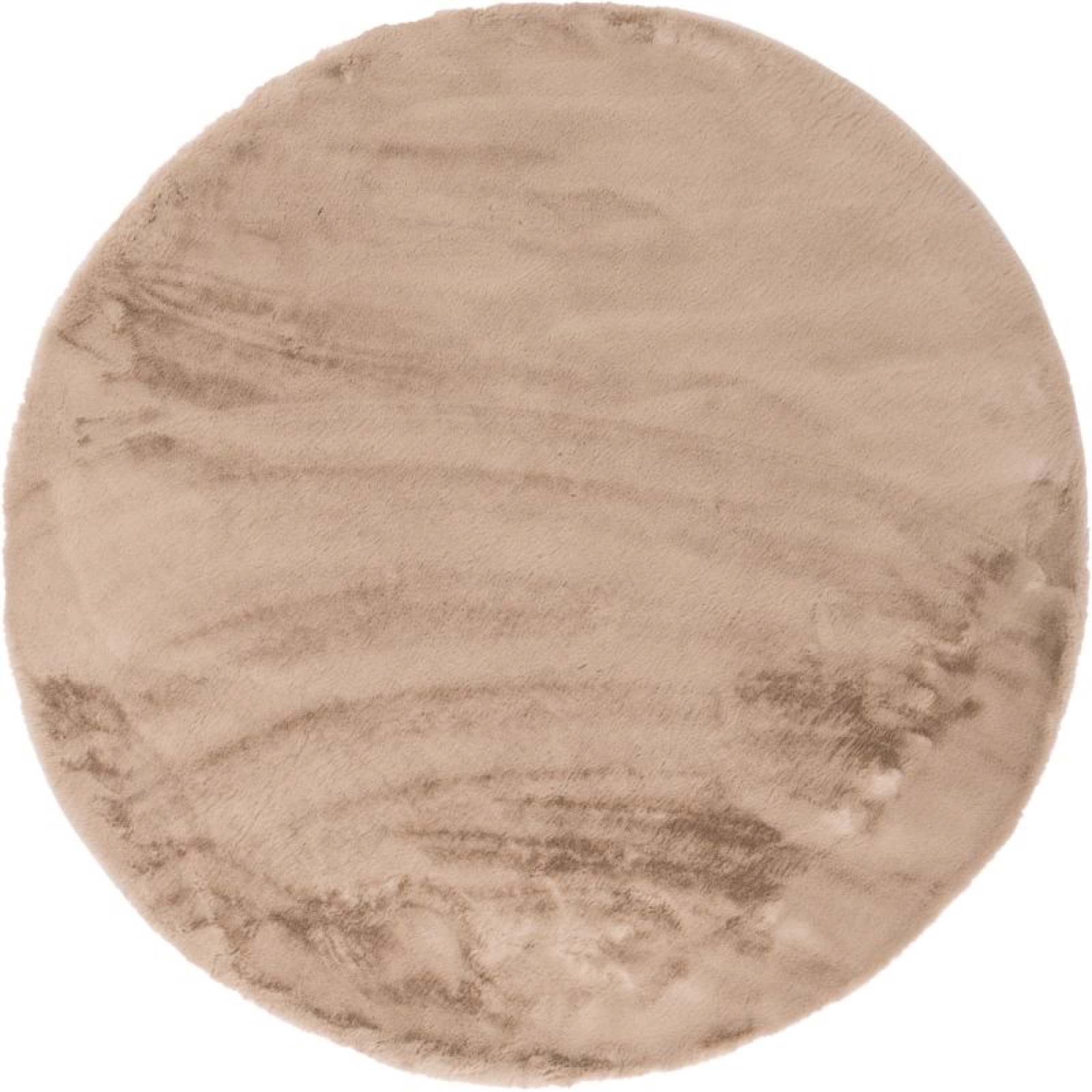 Vloerkleed Perry taupe 160 rond van Trendhopper